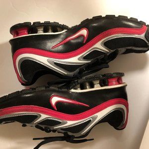 Nike Reax Run 5 Black Pink Metallic Women's Running Shoes 407987-001 Size 7.5